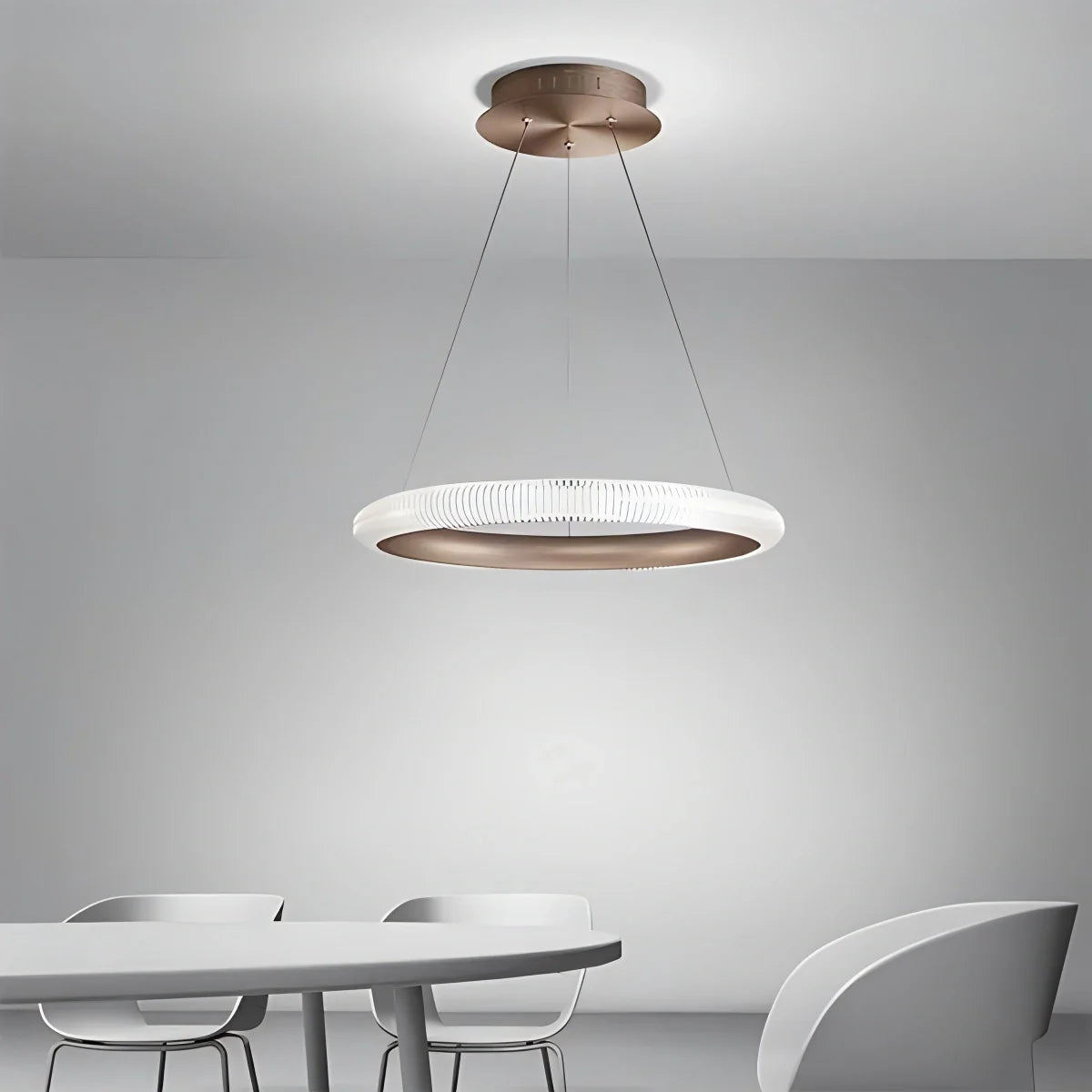 Nordic Circular Chandelier for Living Room