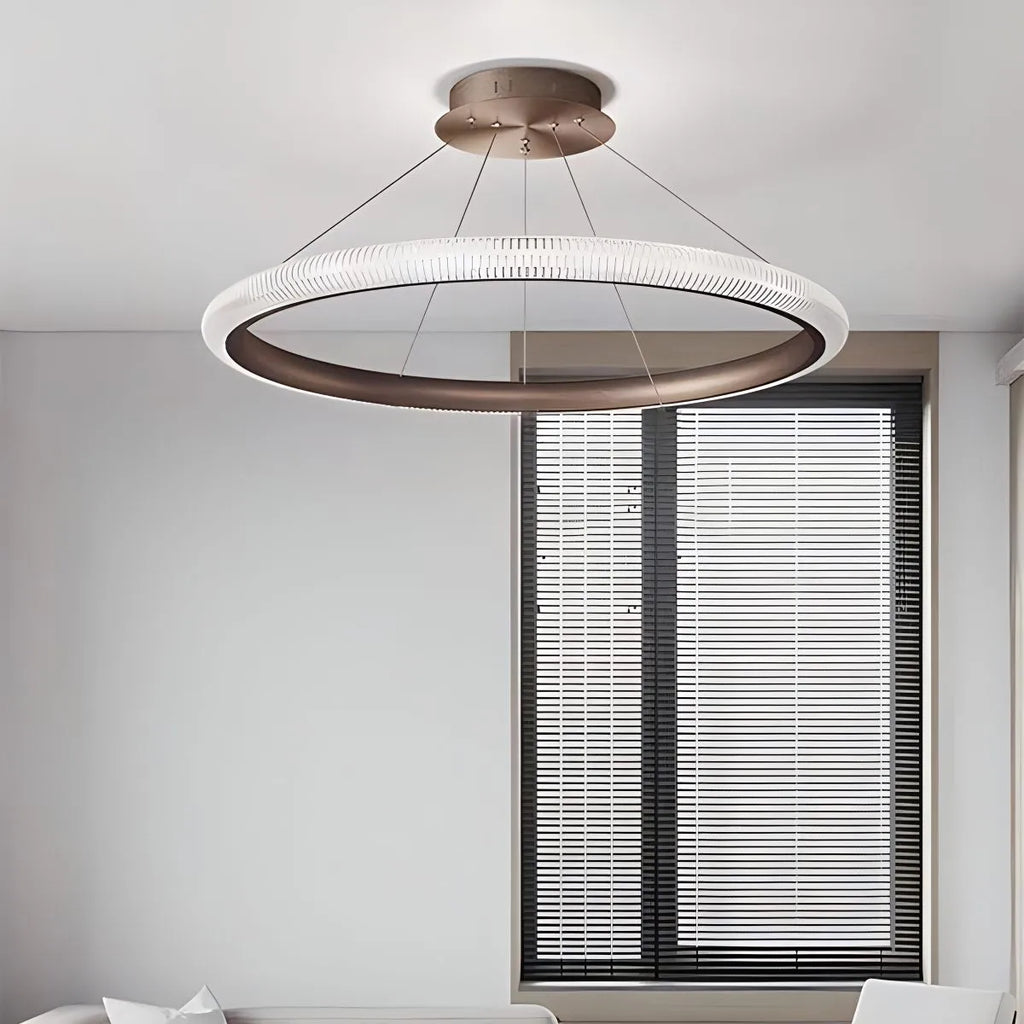 Nordic Circular Chandelier for Living Room
