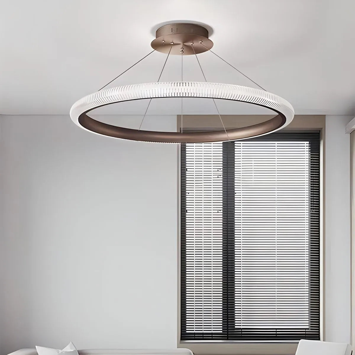 Nordic Circular Chandelier for Living Room