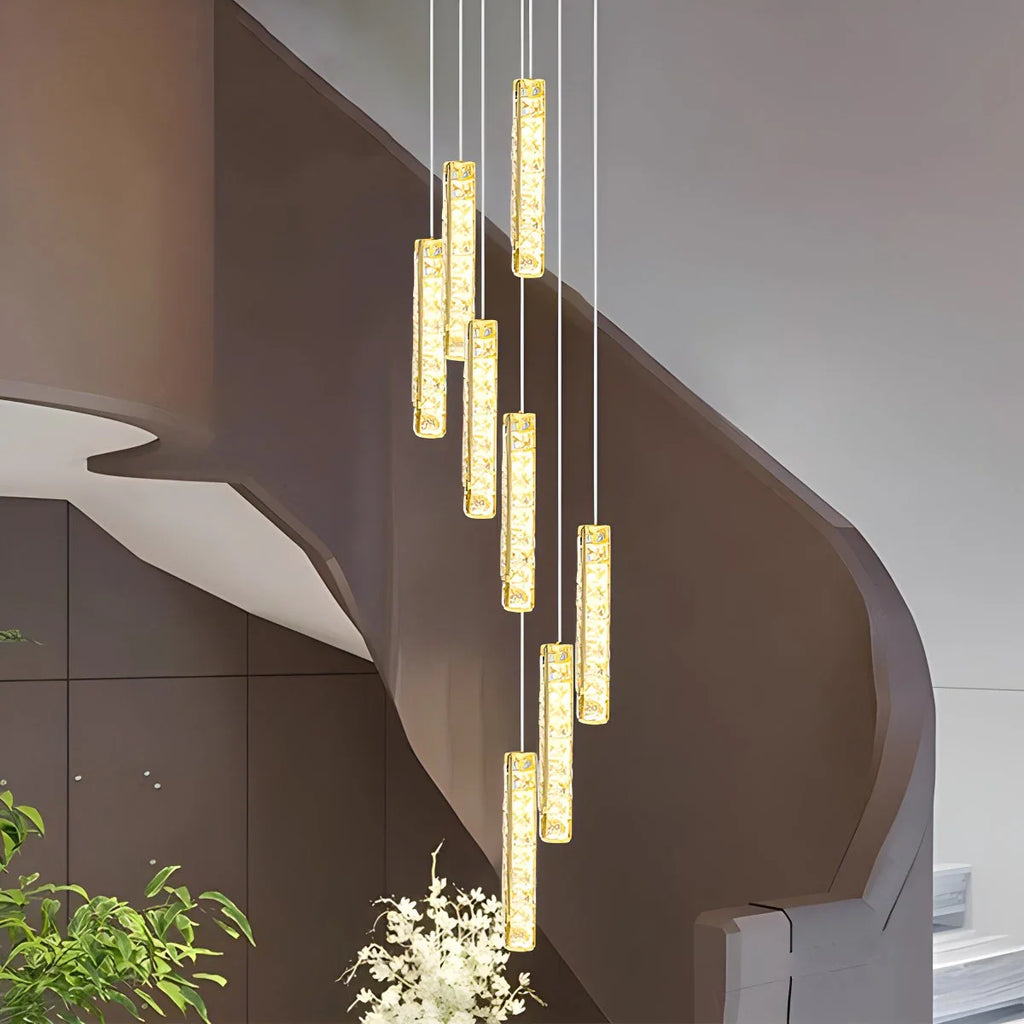 Nordic Crystal LED Chandelier