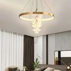 Nordic Light Luxury Ring Creative Chandelier