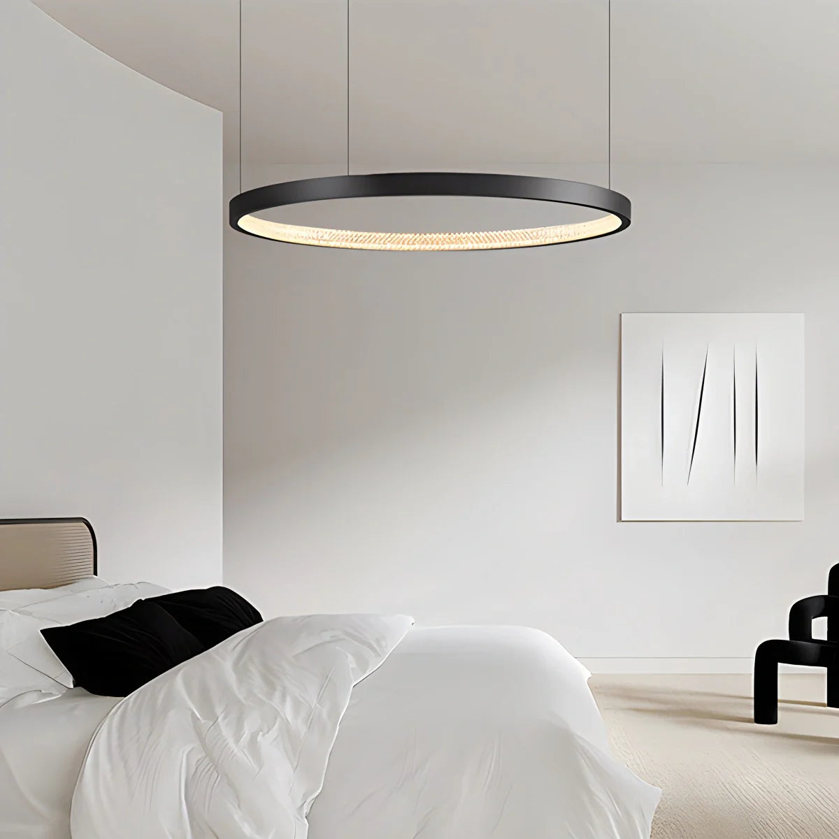 Nordic Simple Ring Ceiling Chandelier