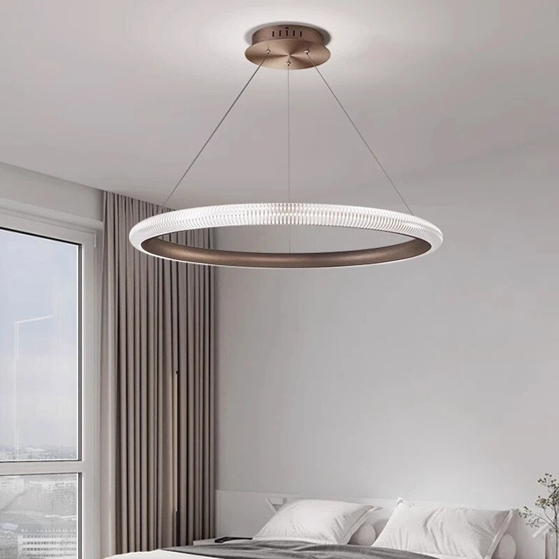 Nordic Circular Chandelier for Living Room