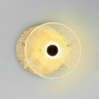 Aurora Travertine Wall Lamp