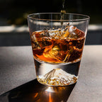 Tajima Glass Mount Fuji Whiskey Glass