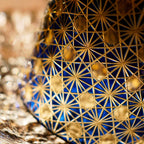 Edo Kiriko Hand-Carved Aurora Whiskey Glass