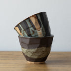 Mino Ware Rustic Ryuun Tokusa Coffee Cup