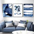 Epiphany Blue Water Color Prints