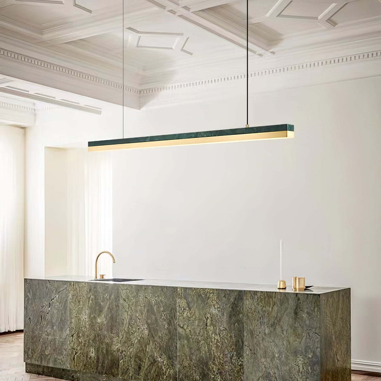 One Word Pendant Light