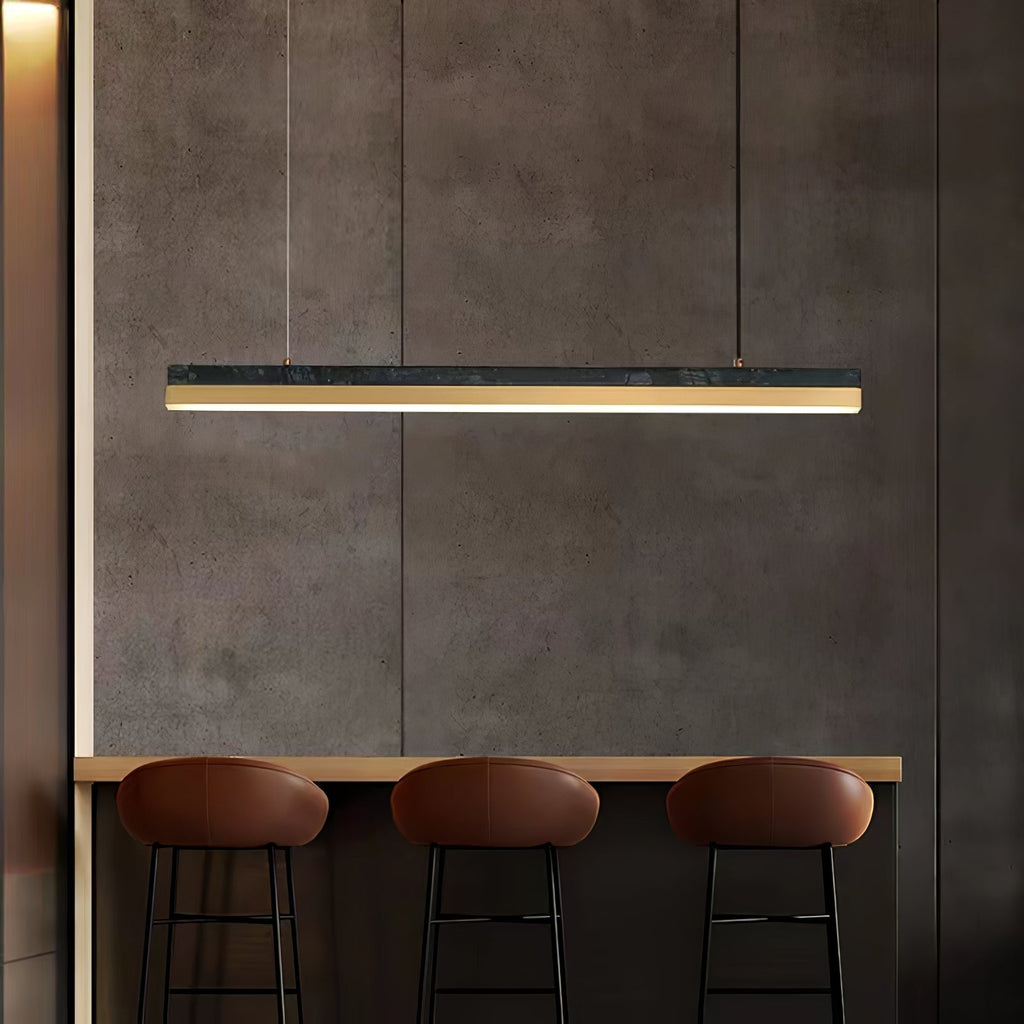 One Word Pendant Light