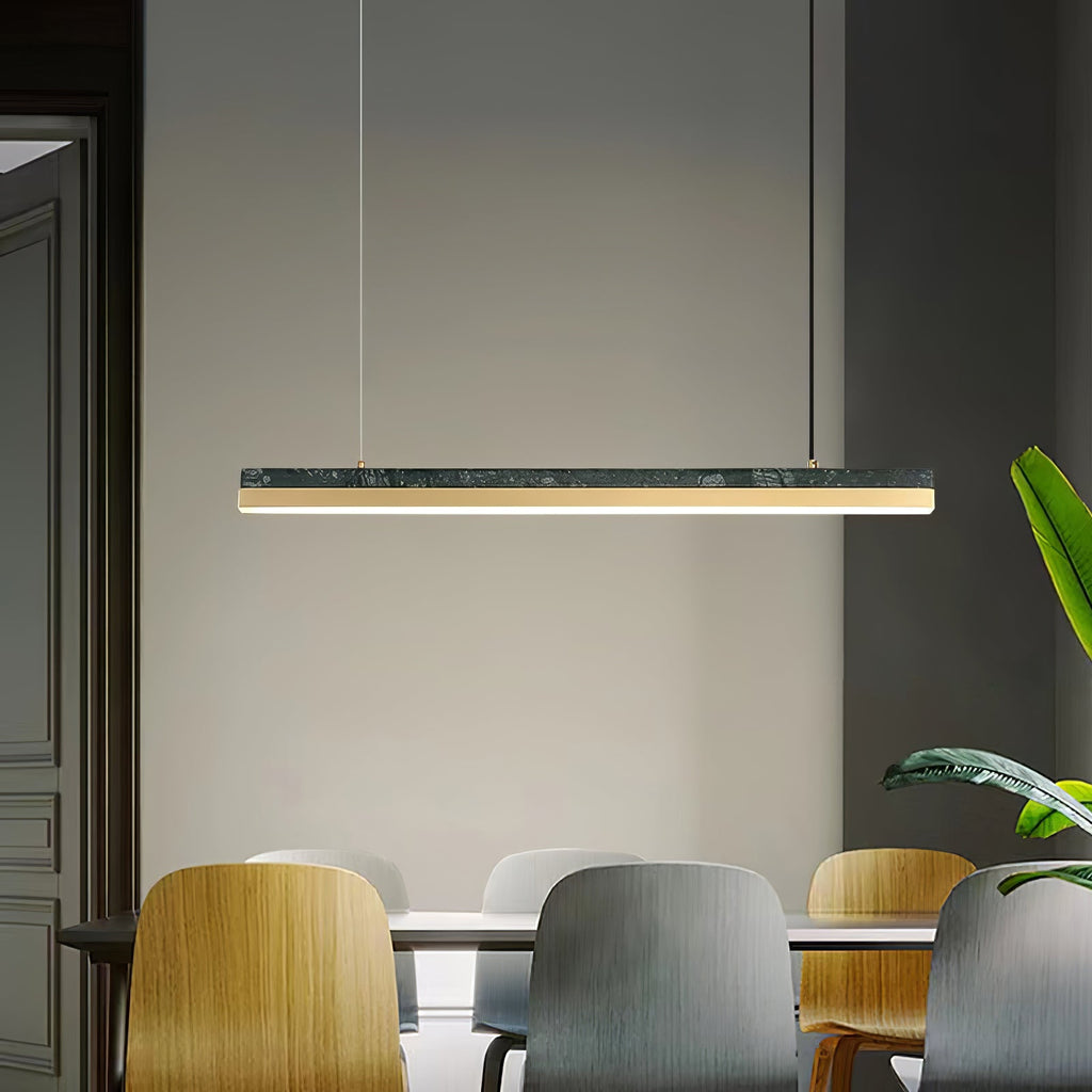 One Word Pendant Light