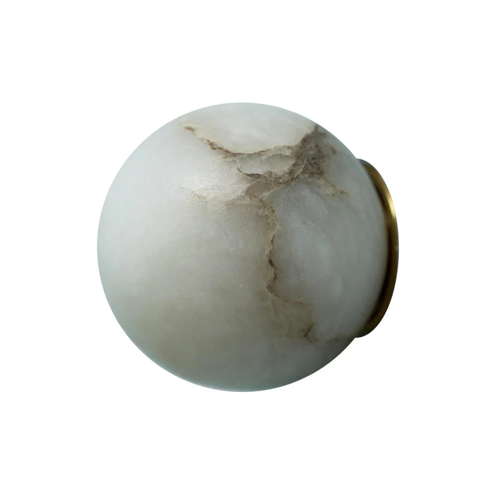 Orb Alabaster Wall Lamp