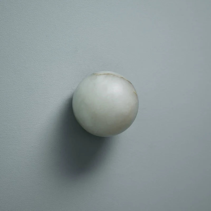 Orb Alabaster Wall Lamp