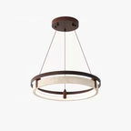 Orbit Travertine Pendant Light