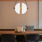 Oyster Glass Pendant Lamp