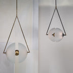 Oyster Glass Pendant Lamp