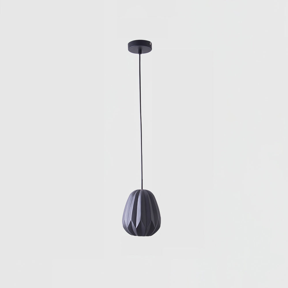 Papaya Resin Pendant Lamp