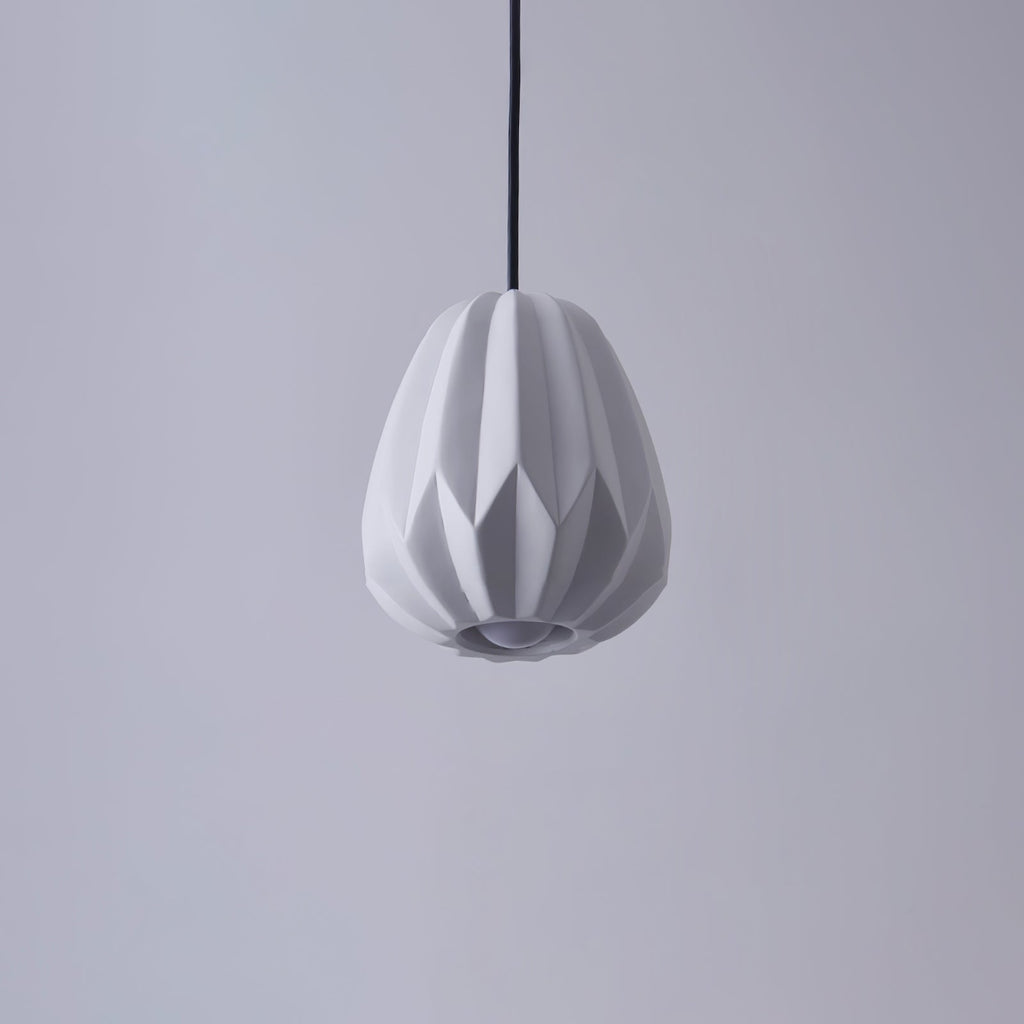 Papaya Resin Pendant Lamp