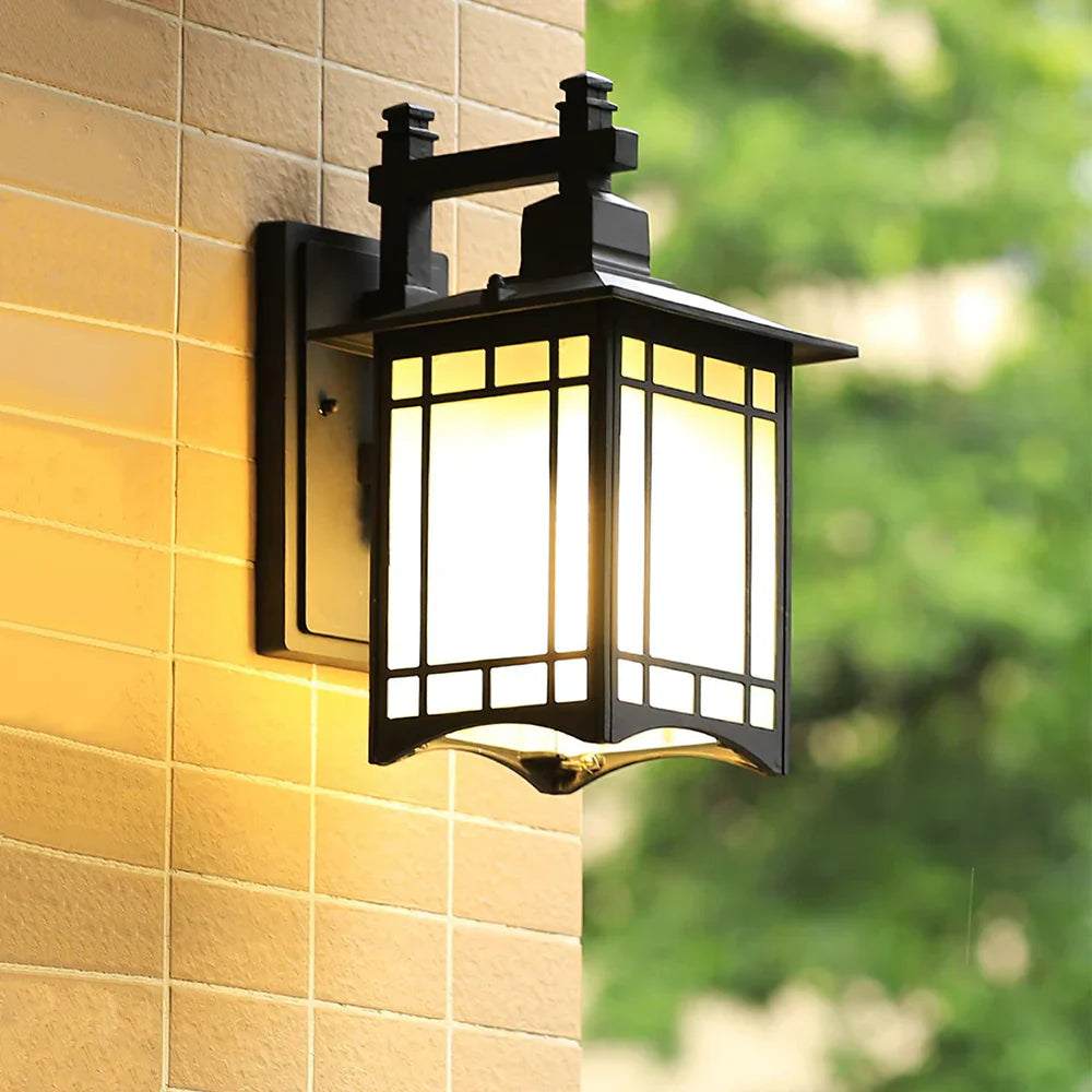 Pavilion Shape Orm House Outdoor Wall Light
