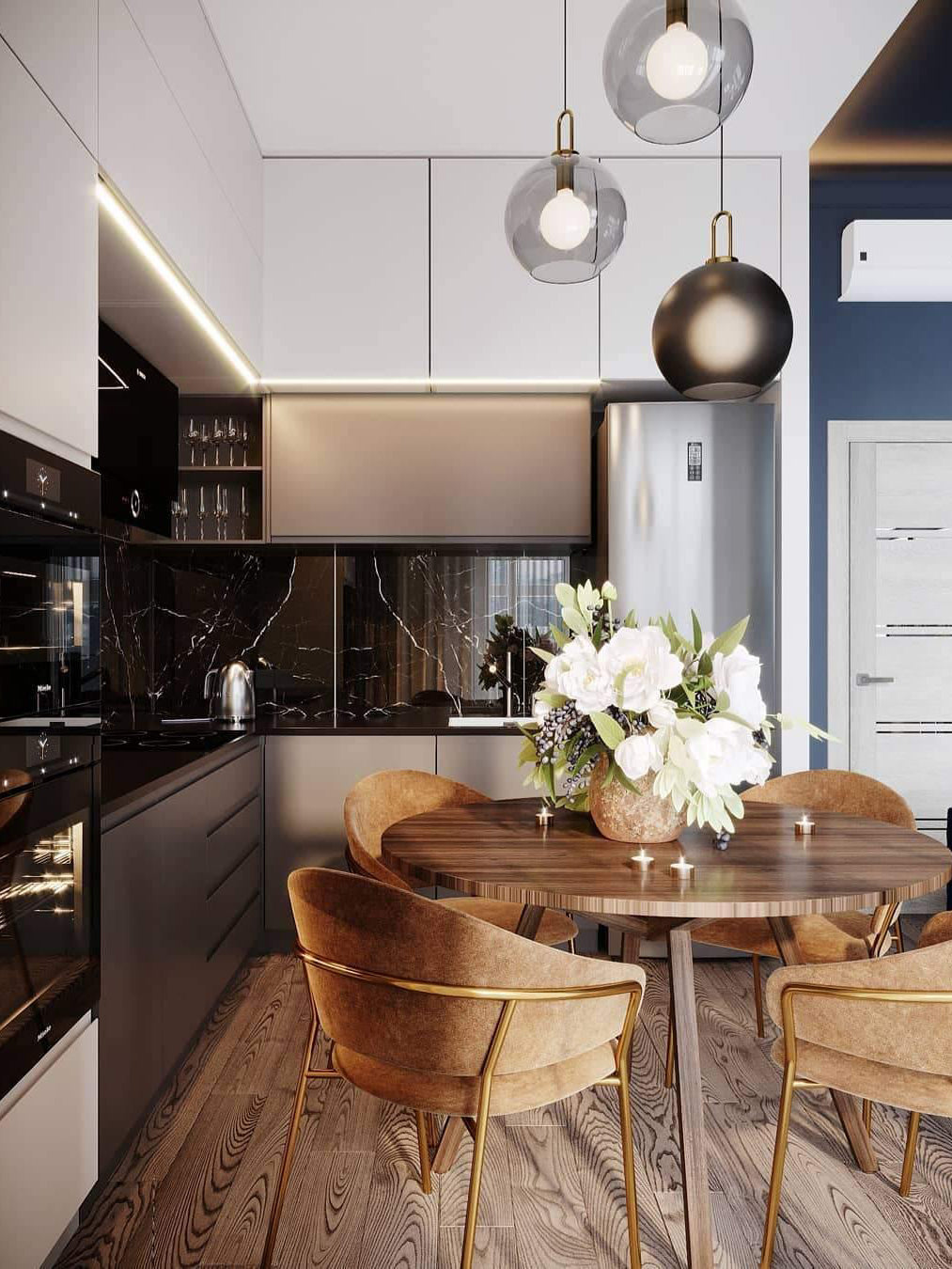 Pendulum Glass Pendant Lamp