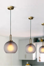 Pendulum Glass Pendant Lamp