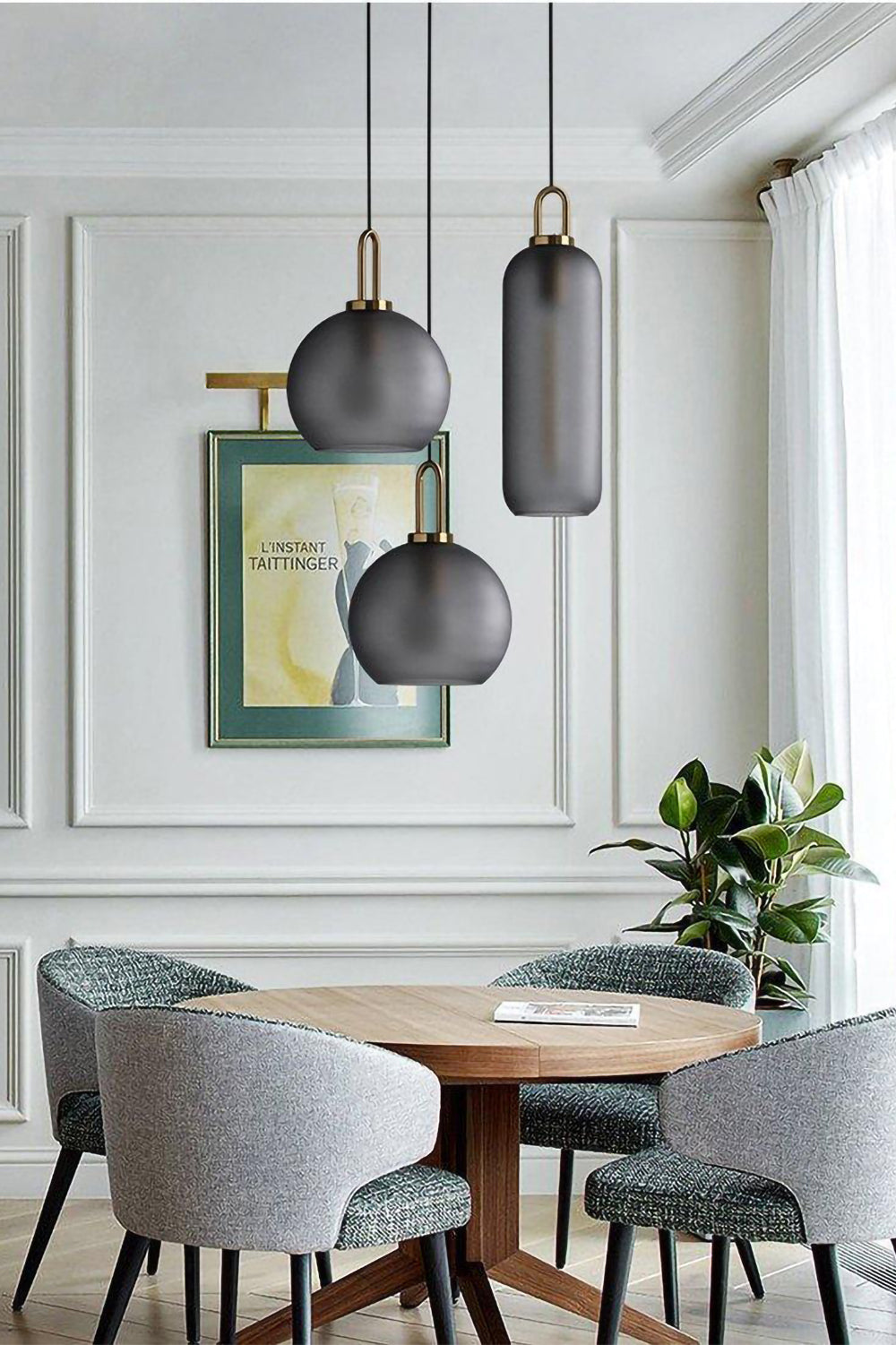 Pendulum Glass Pendant Lamp