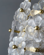 Petit Floral Glass Pendant Lamp