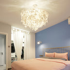 Plastic Leaves Pendant Lamp