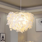 Plastic Leaves Pendant Lamp