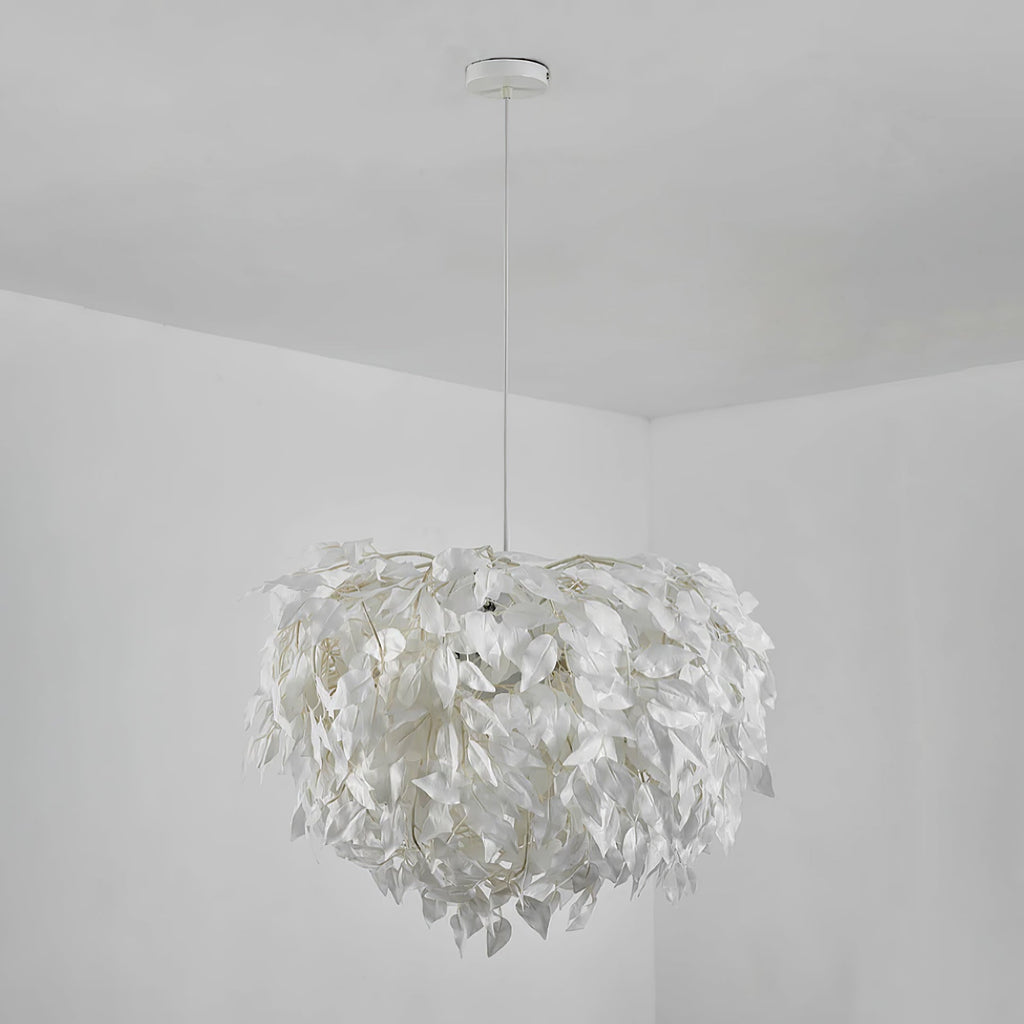 Plastic Leaves Pendant Lamp