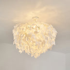 Plastic Leaves Pendant Lamp