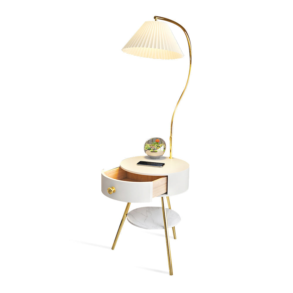 Pleated Drawer Floor Light