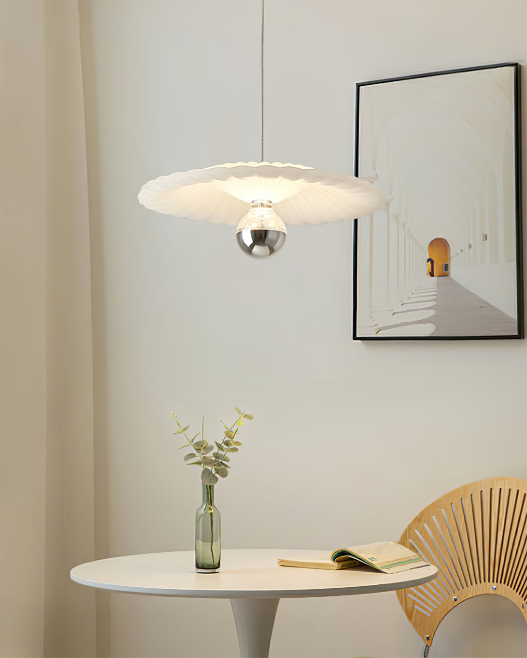 Pleated Pendant Lamp