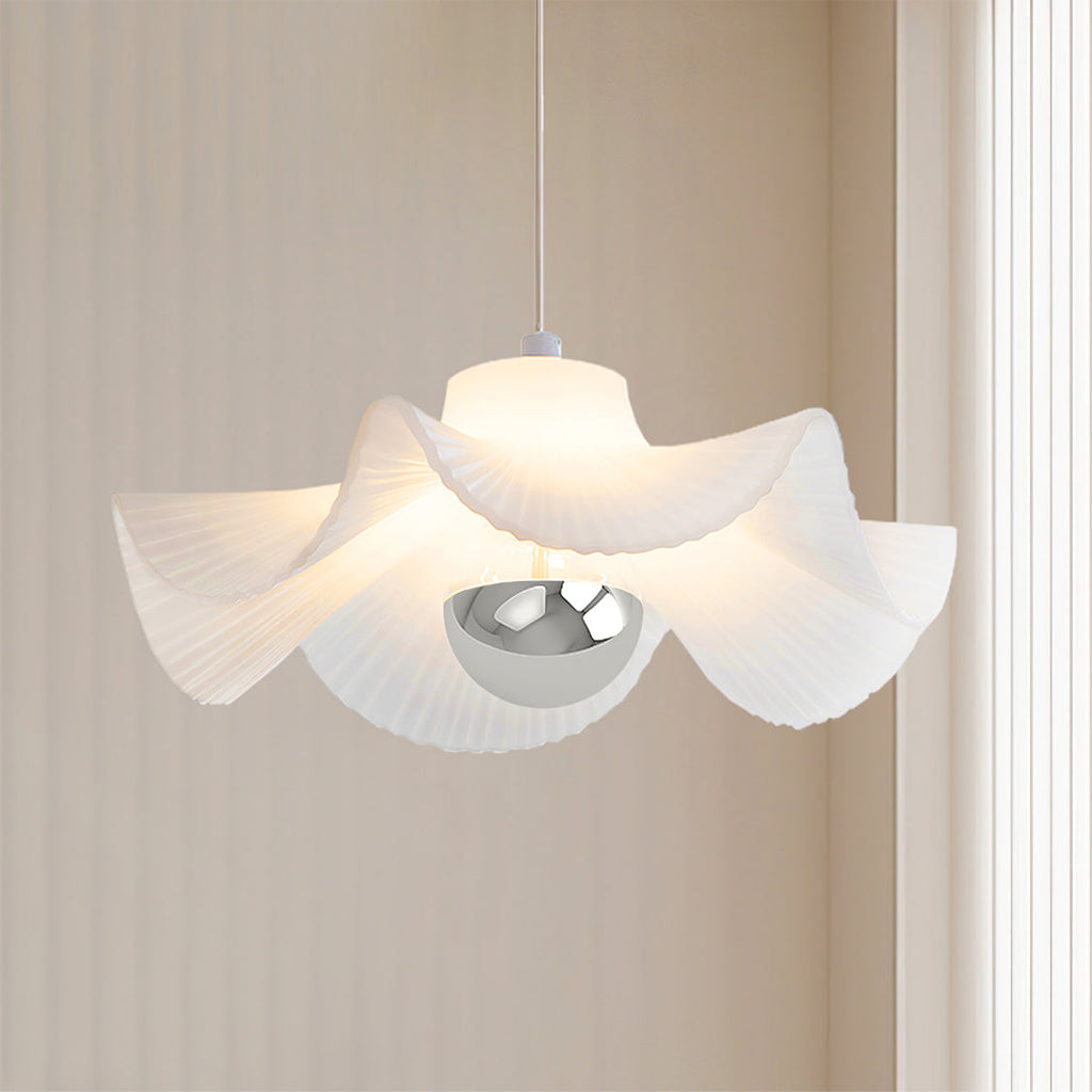 Pleated Pendant Lamp