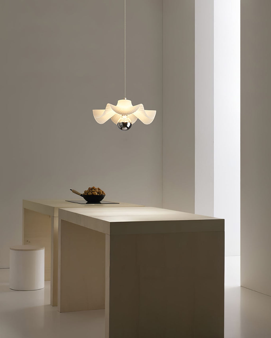 Pleated Pendant Lamp