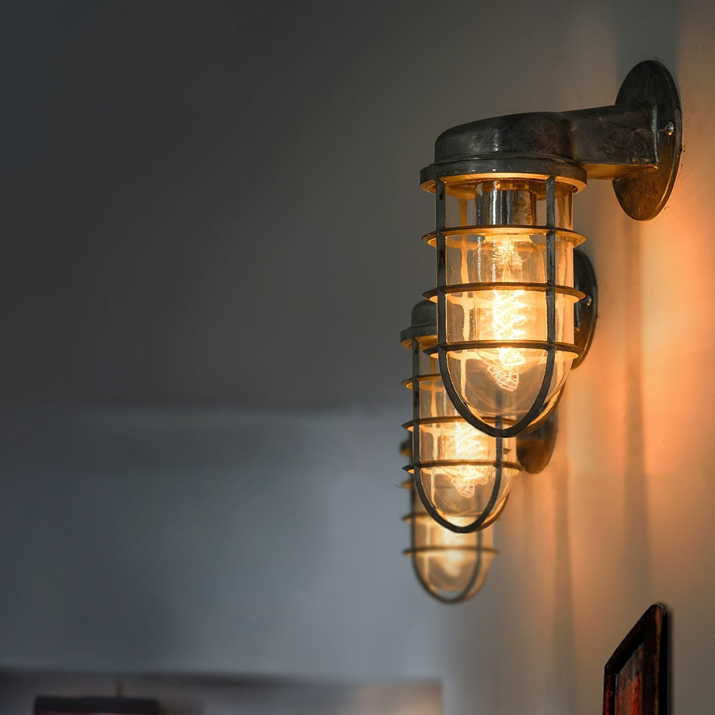 Porto Lantern Wall Lamp