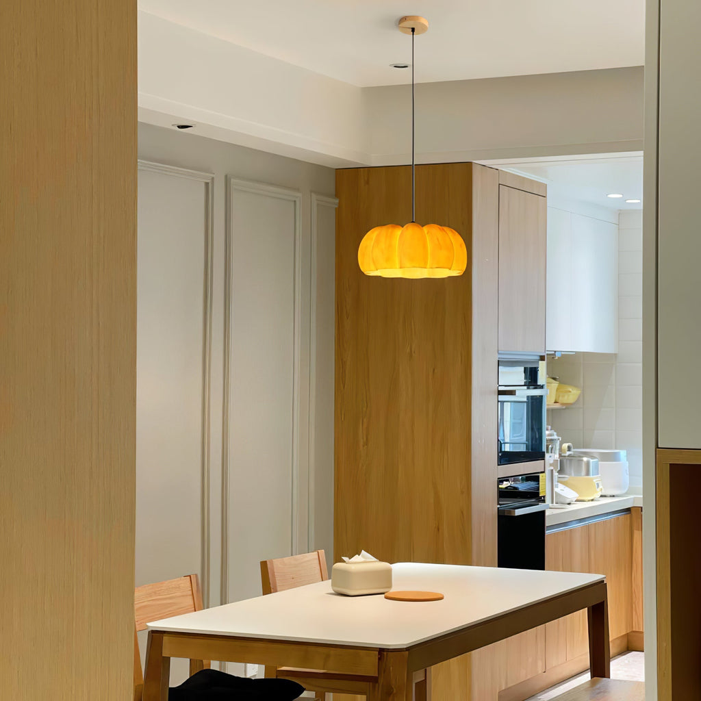 Pumpkin Pendant Lamp