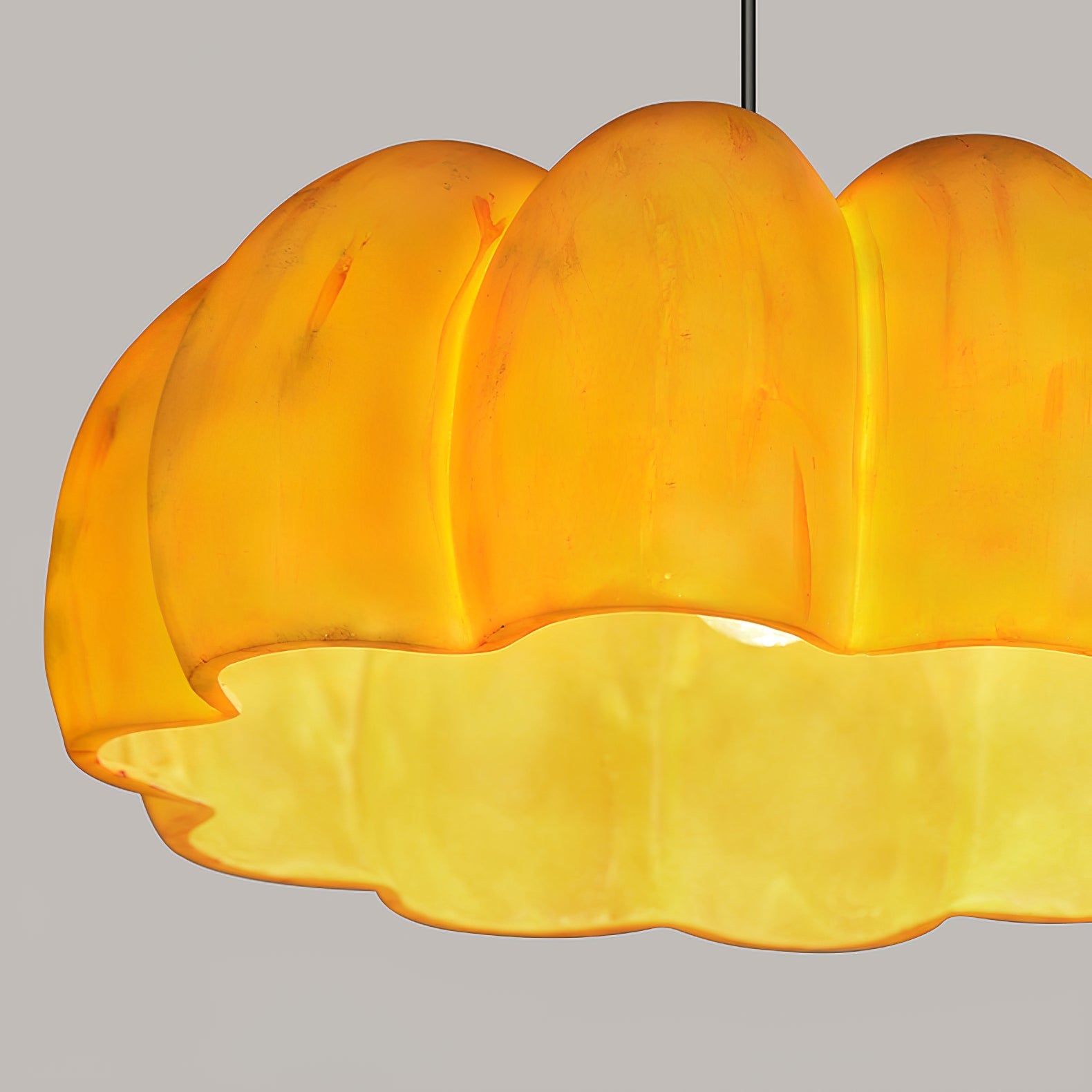 Pumpkin Pendant Lamp