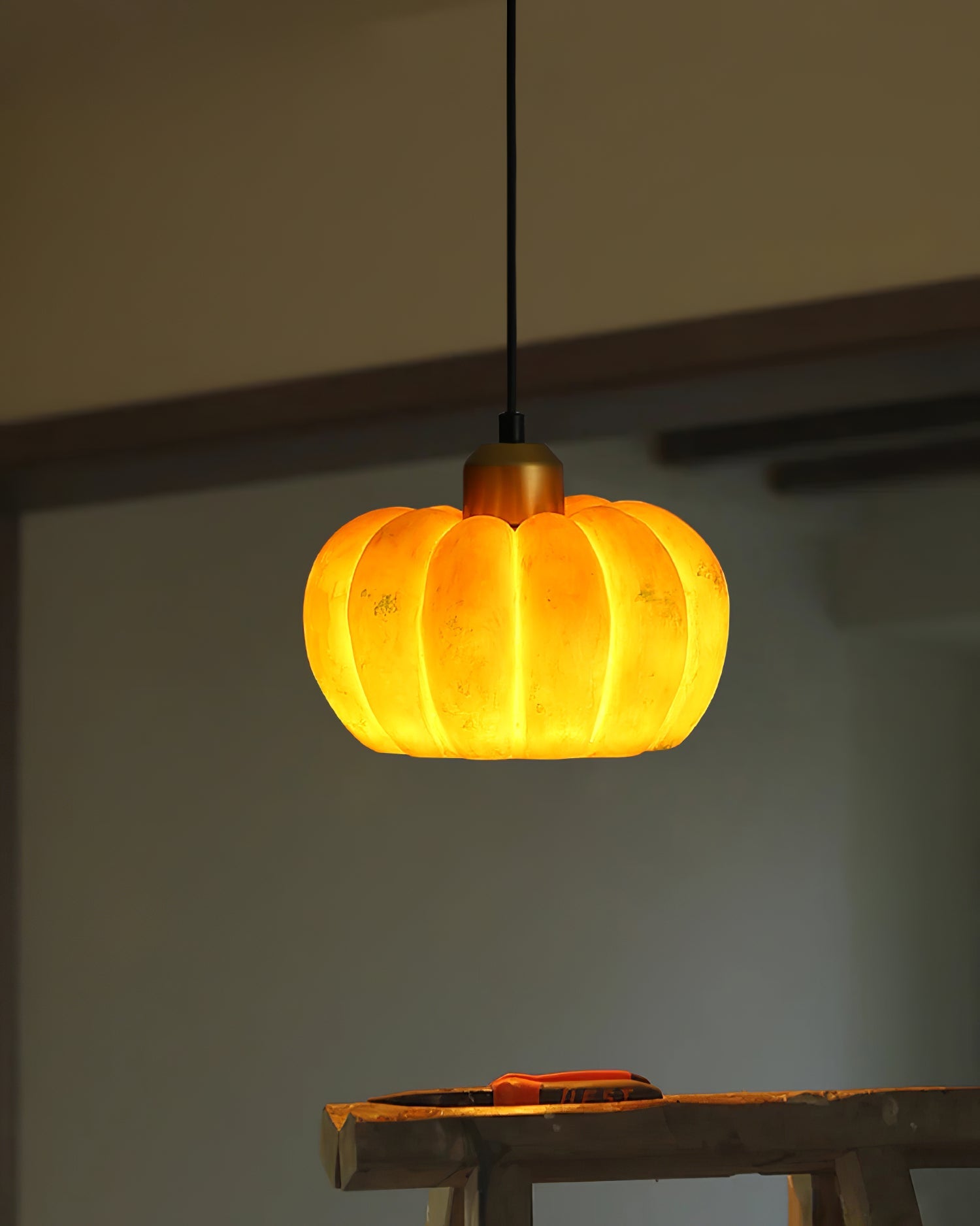 Pumpkin Pendant Lamp