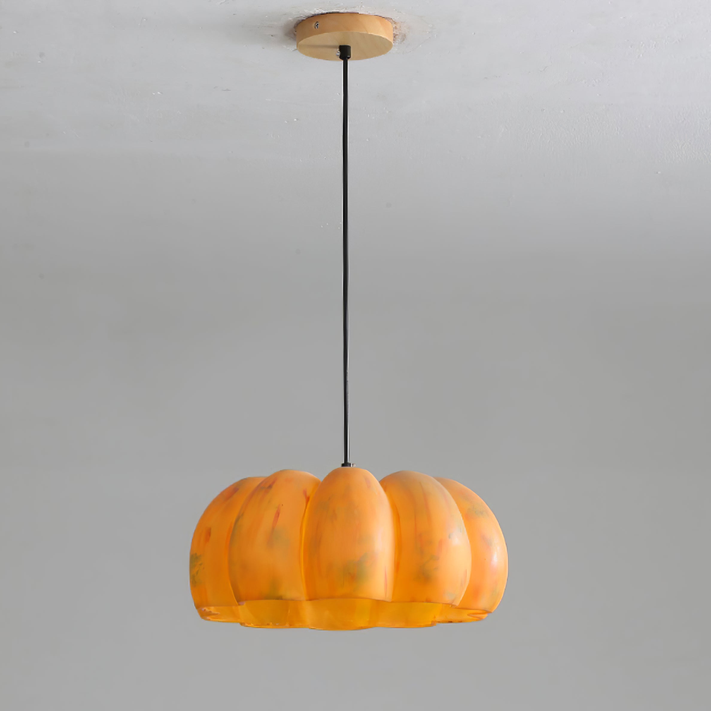 Pumpkin Pendant Lamp