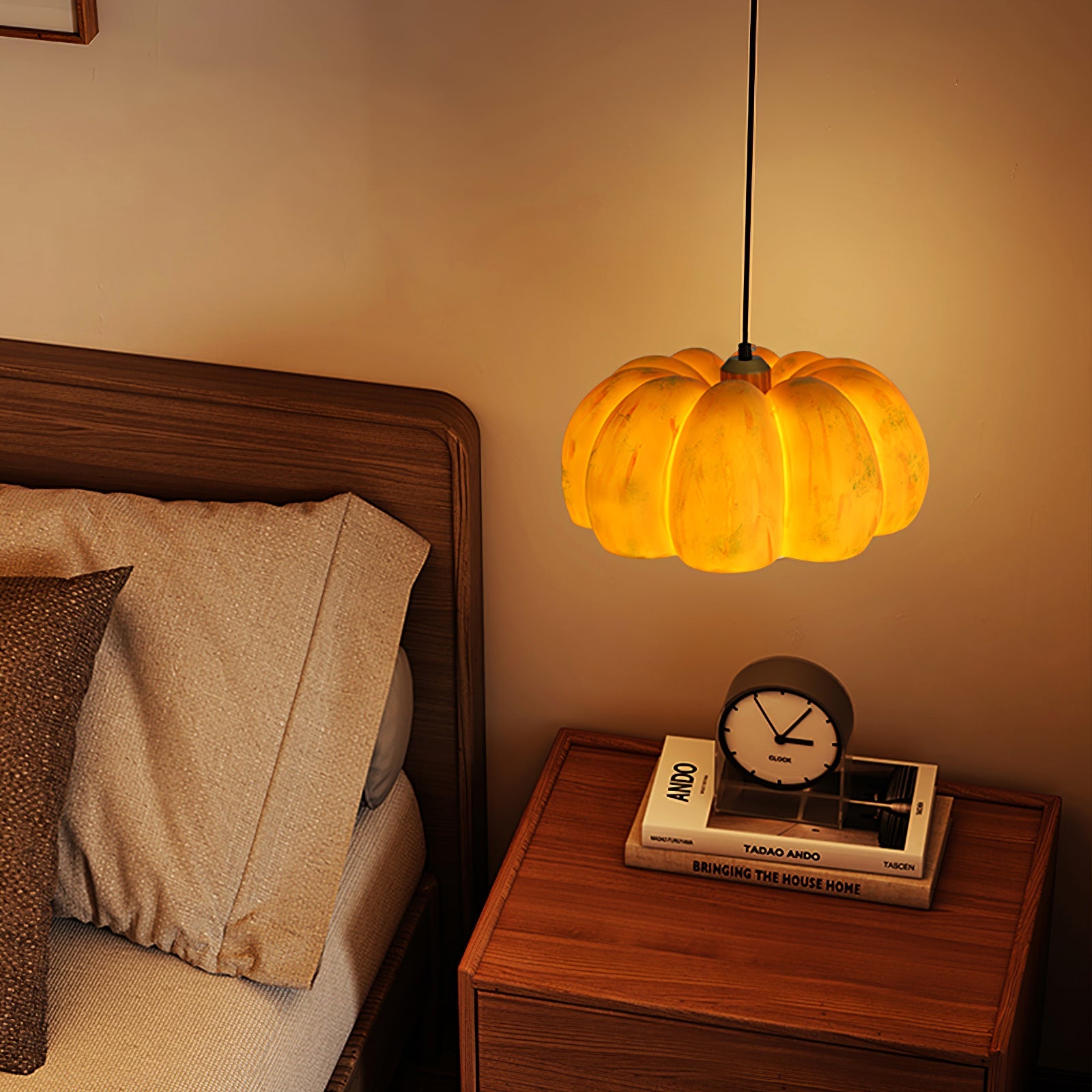 Pumpkin Pendant Lamp