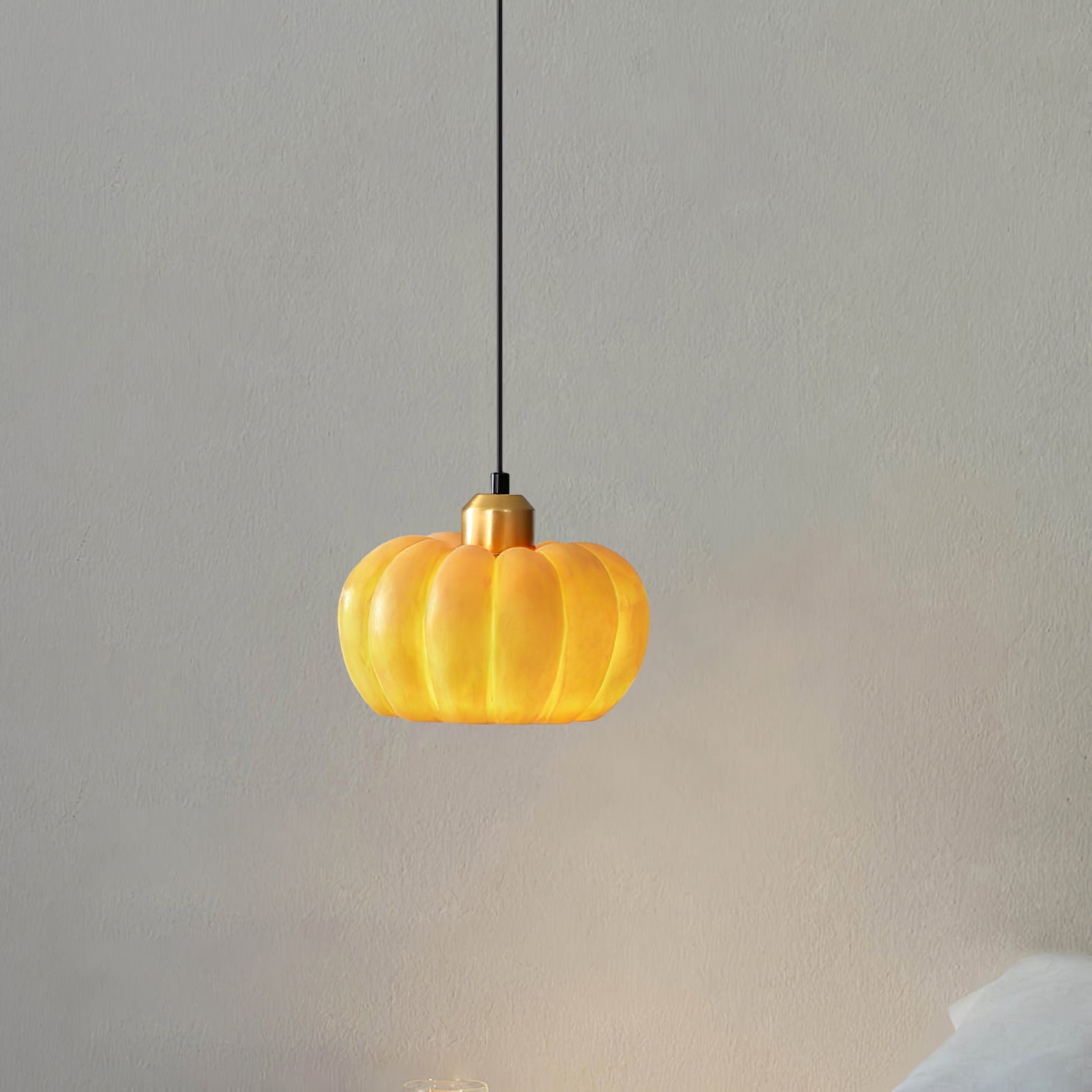 Pumpkin Pendant Lamp