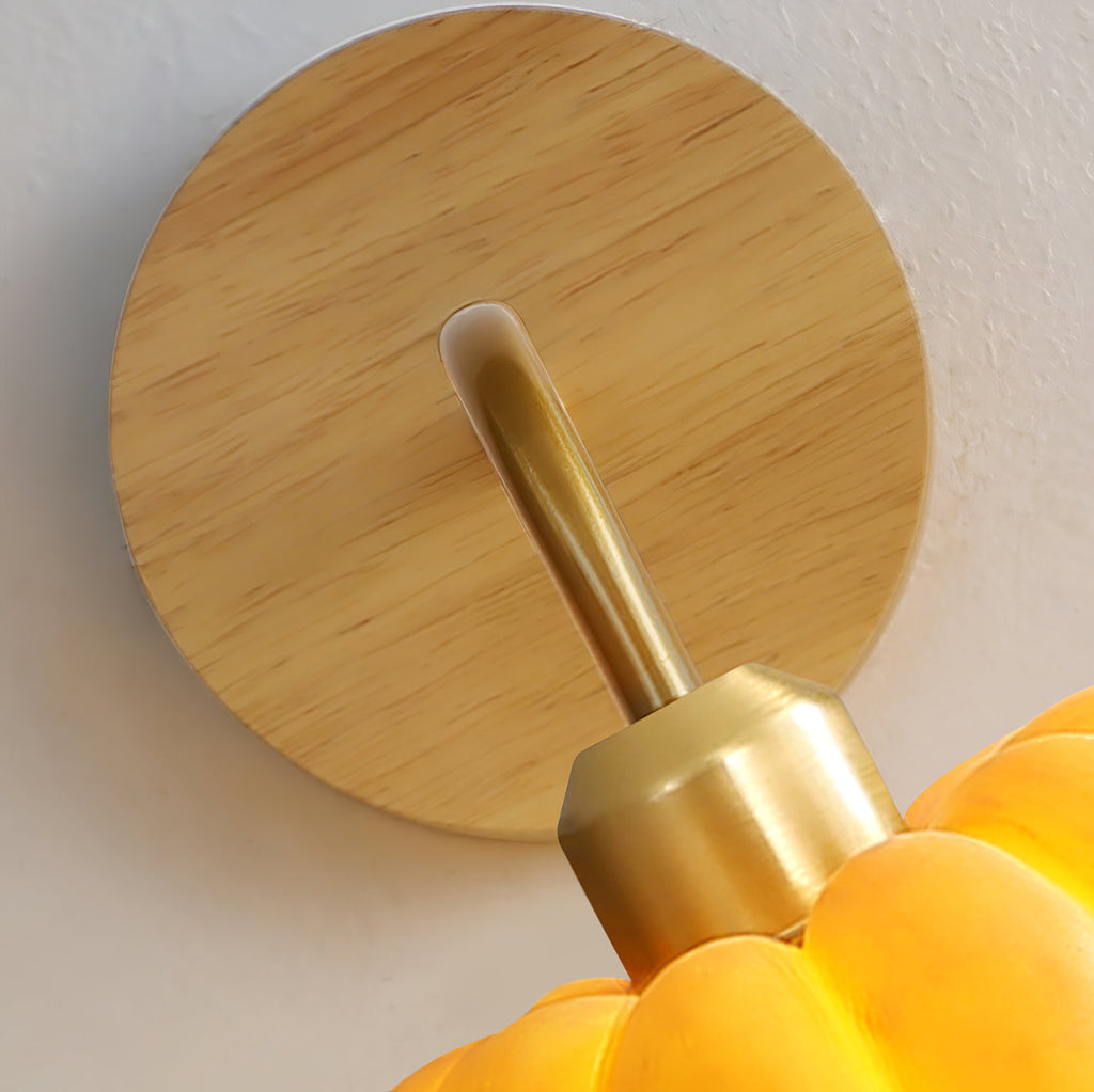 Pumpkin Wall Lamp