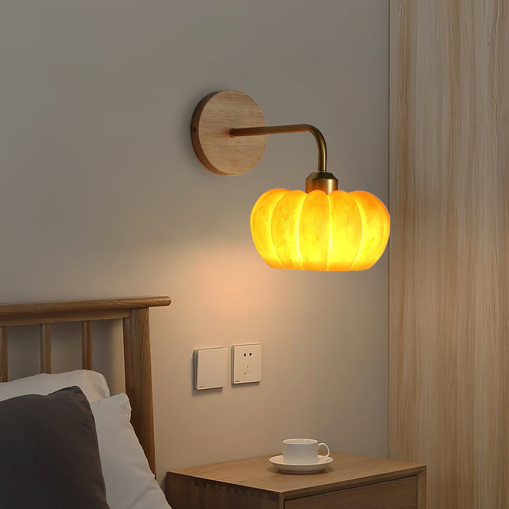 Pumpkin Wall Lamp