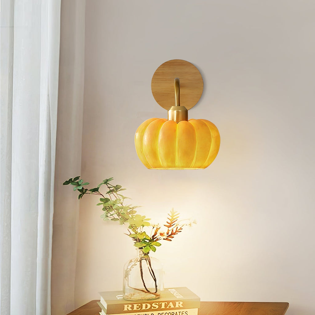 Pumpkin Wall Lamp