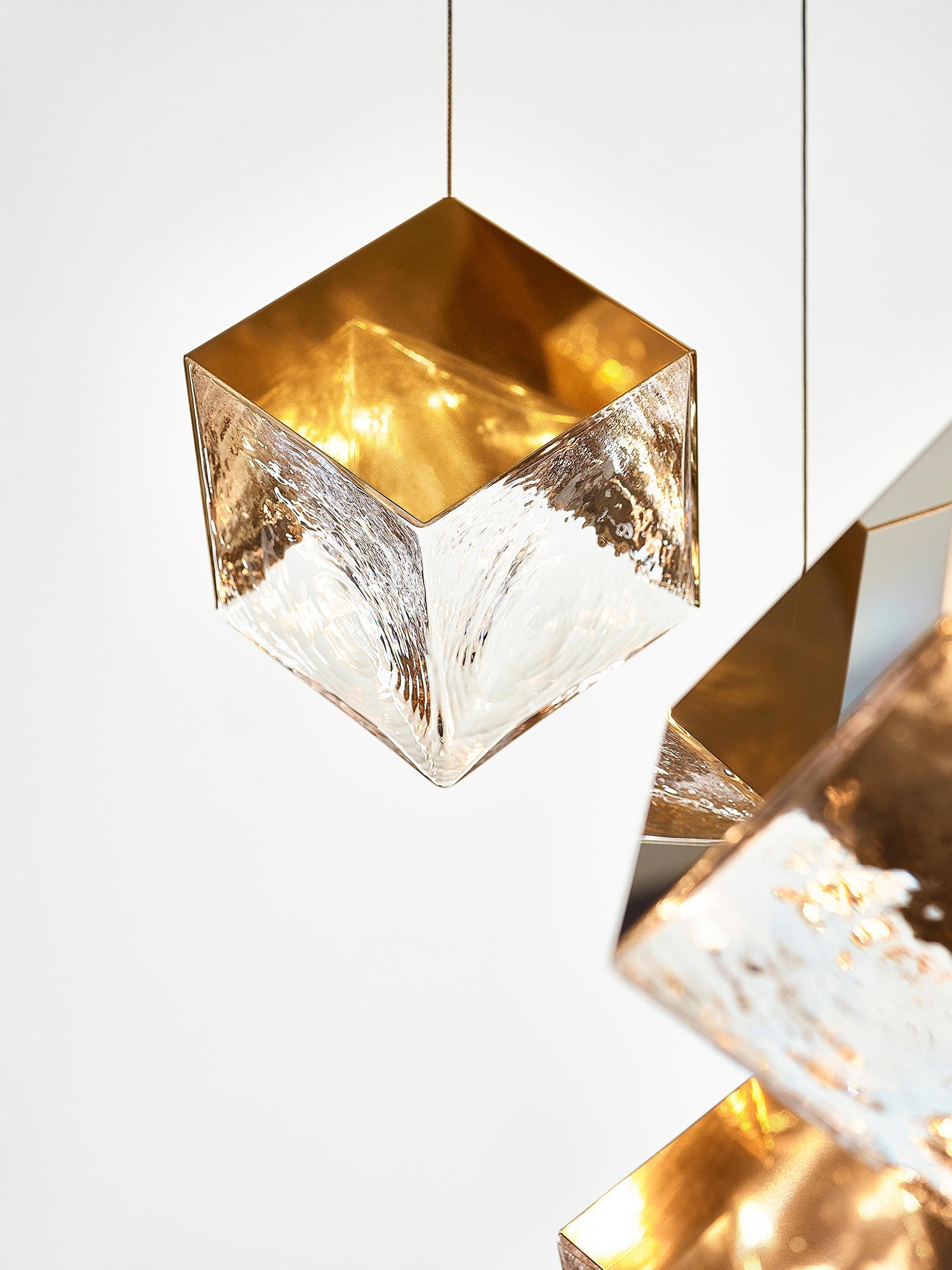 Pyrite Pendant Light