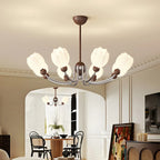 French Retro Flower Chandelier for Living Room