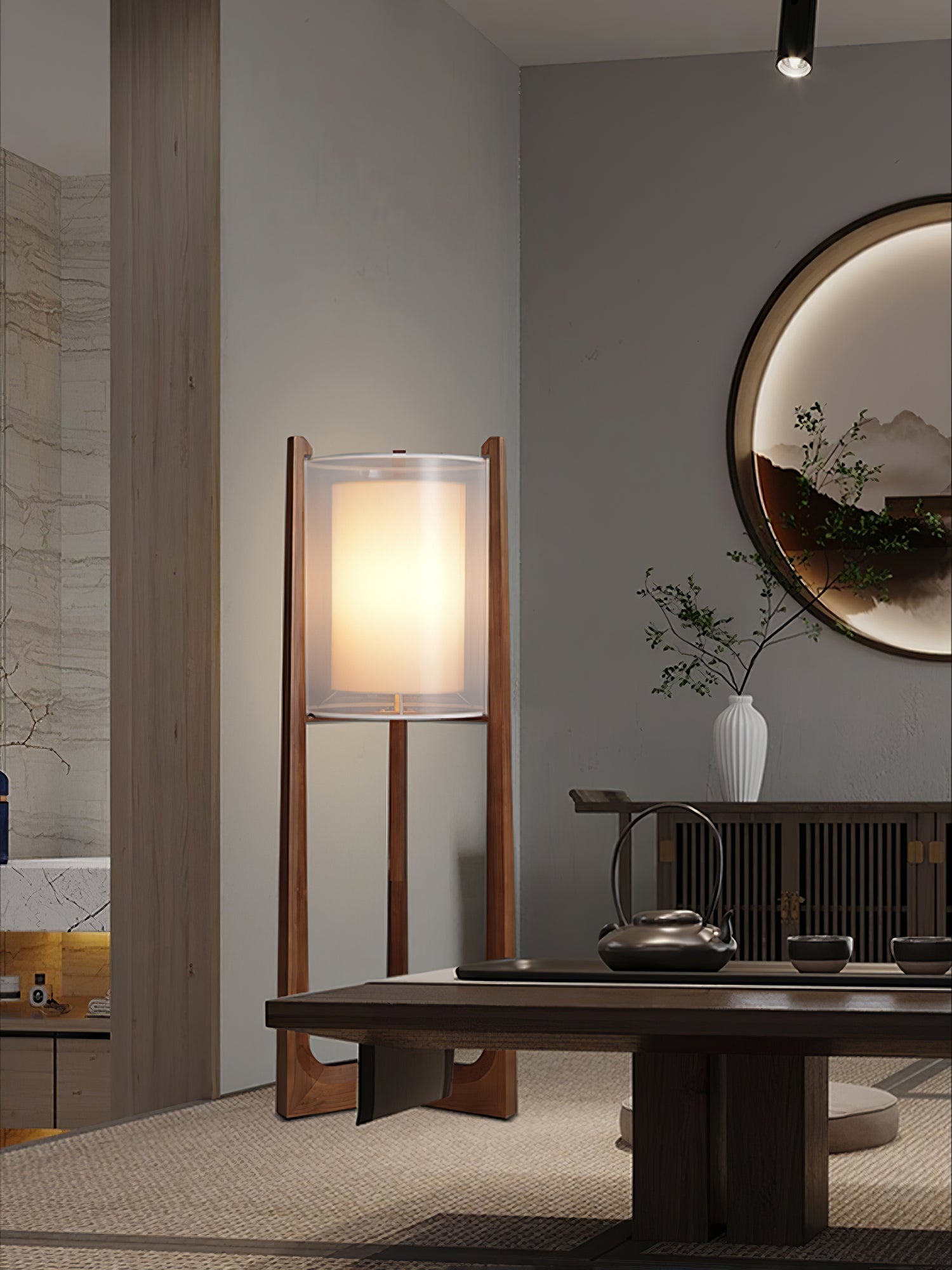 Quinn Lantern Floor Lamp