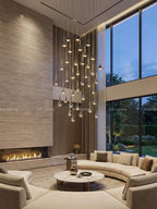 Rain Large Multi-Light Pendant Light