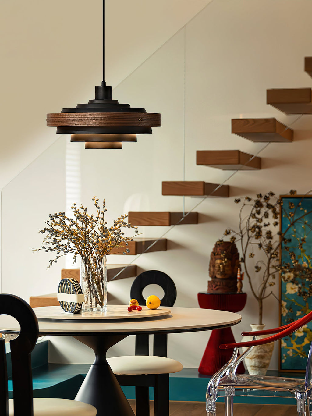 Rancho Swing Arm Pendant Light